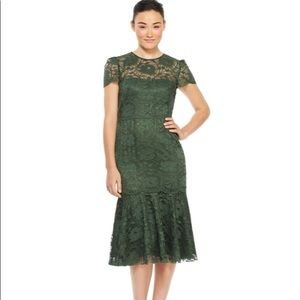Gal Meets Glam Dress - Forest Green
